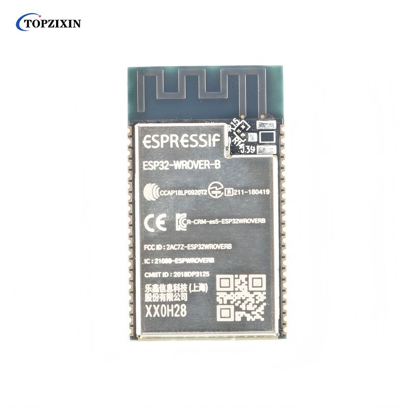 ESP32-WROVER-B WiFi Bluetooth Module Manufacturer - IoT with 16MB Flash SMD PCB Antenna for Board-mounted Smart Home Industrial Automotive