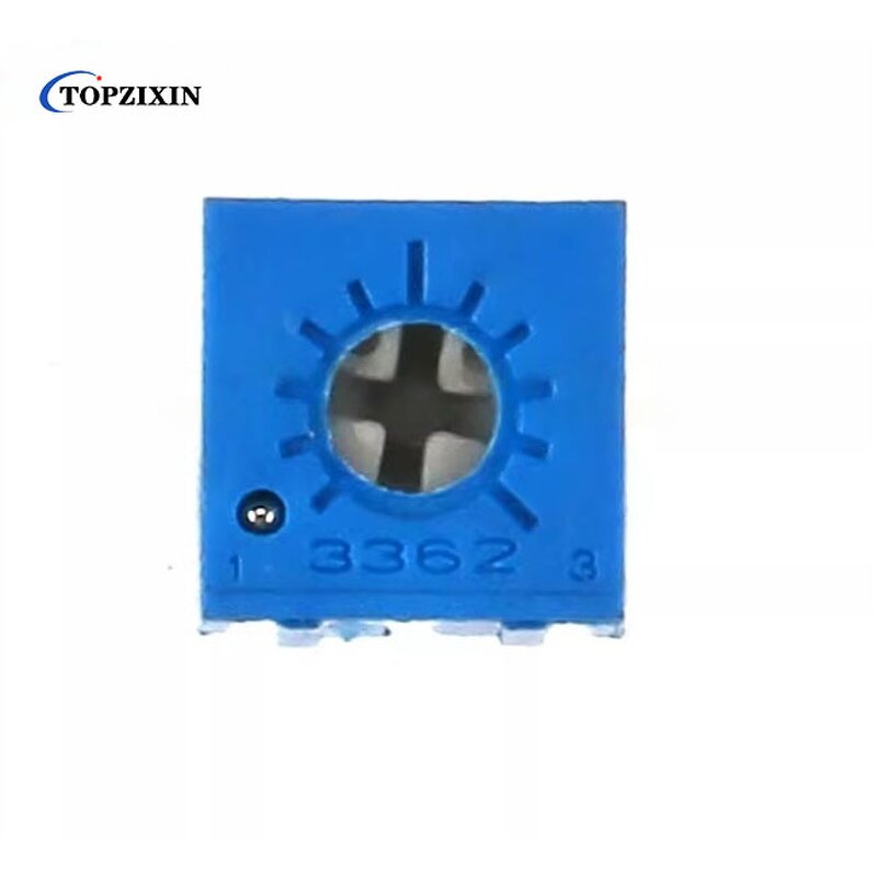 Precision Potentiometer Manufacturer - Xin Da 3296W (50R) 50 Ohm Multi-Turn DIP Sealed Trimmer for Medical Equipment