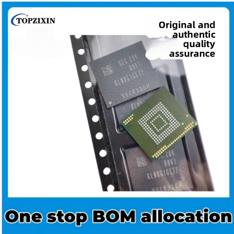 EMMC 5.1 Flash Memory Chip Manufacturer - Samsung 8GB KLM8G1GETF-B041 153FBGA HS400 200MB/s for Industrial Automotive Use