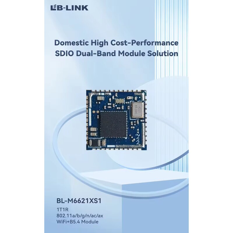 WiFi Module Manufacturer - BL-M6621XS1 with ESD Protection for Repeater/TP-Link Router/WiFi 6 IoT Devices 2.4GHz 5G 30M SDIO/USB2.0