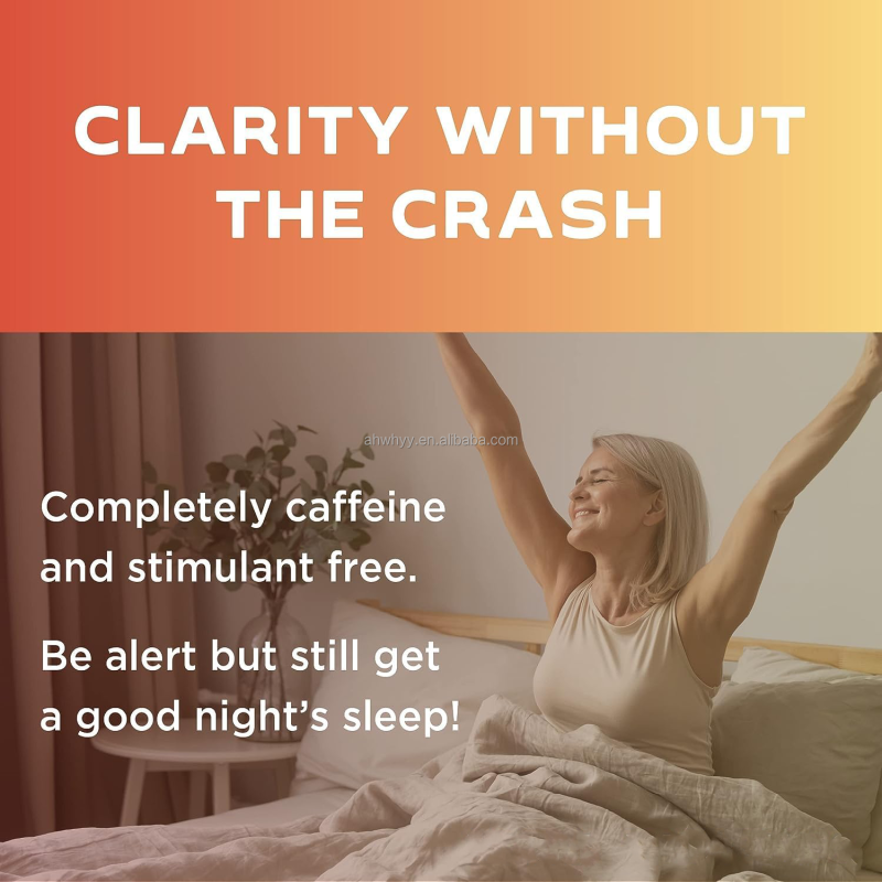 Vitamins Nootropic Brain Booster Supply Capsules Caffeine-Free Memory Focus Supplements Brain Booster Capsules