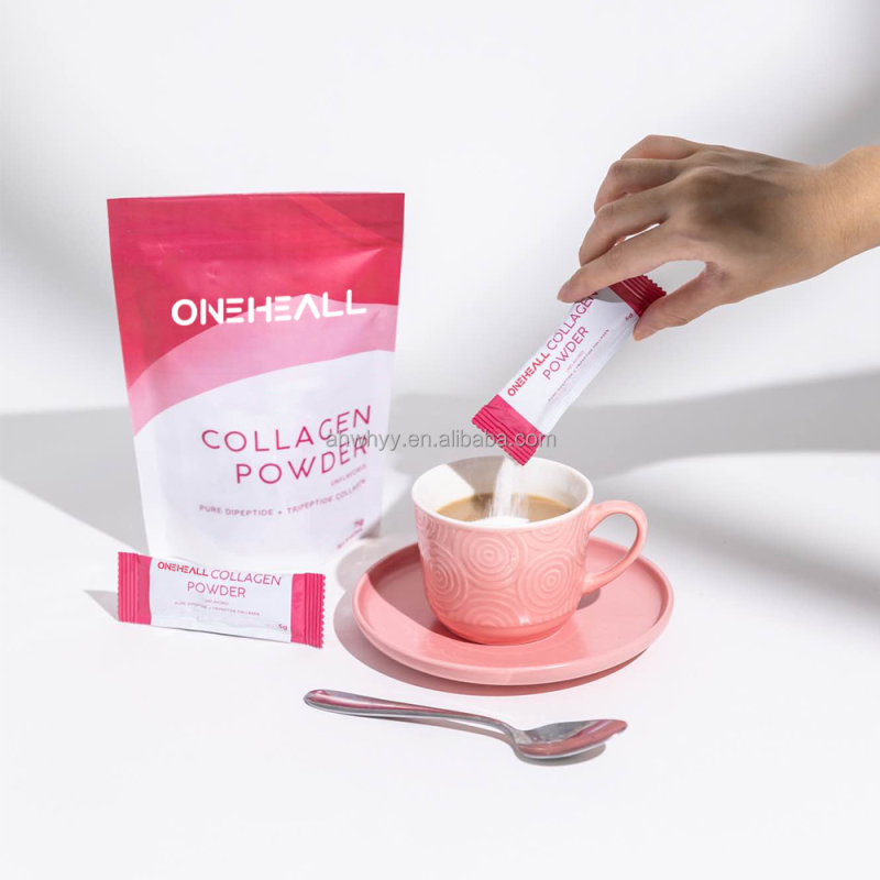 100% Marine Pure Tripeptide Hydrolyzed Collagen Natural Powder Skin Whitening Multi Drink Collagen Powder