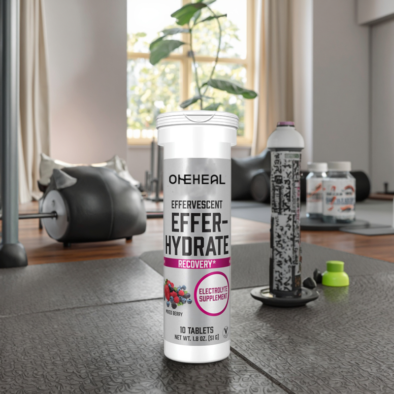 Private Label Electrolytes Tube Sport Electrolyte Tablet Natural Supplement Energy Electrolyte Effervescent Tablets