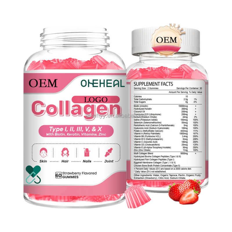 Prettysmart Gummies Collagen Health Supplement Tasty and Convenient Collagen Gummies
