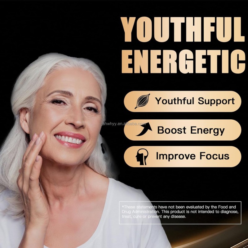 NAD Supplement 120 Capsules Trans-Resveratrol Antioxidant Health Supplement NAD+ Capsules