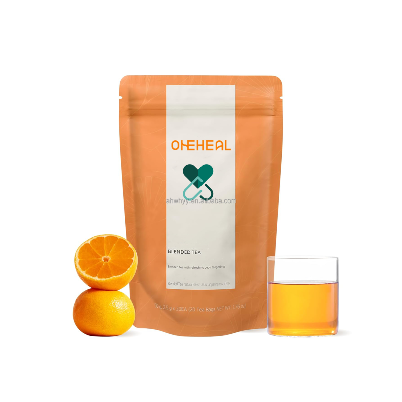 Supply GMP Standard Natural Dried Tangerine Tea Wholesale OEM Mixed Fruit Tea Bag Top Rated Tangerine Tea