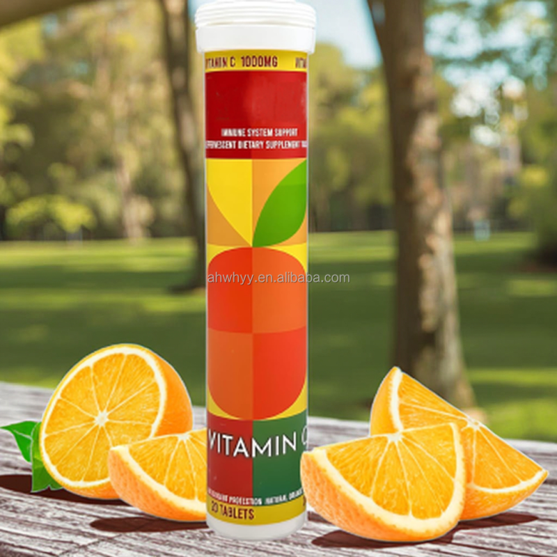 Herbal Supplements Vitamin C Tablets for Effective Skin Whitening Vitamin Food Supplement Vitamin c Tablets