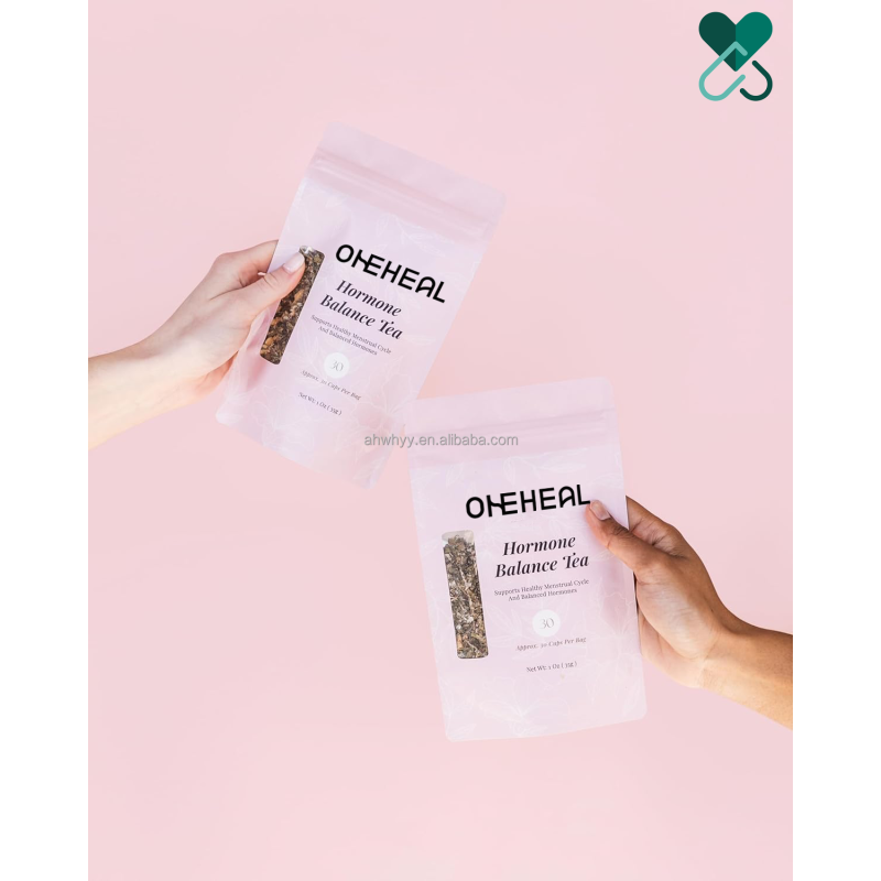 OEM Remedy Restore Spearmint Flavor Herbal Tea Natural Hormone Balance Support for Menstrual Cycle Loose Leaf Health Tea