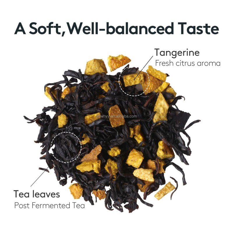 Supply GMP Standard Natural Dried Tangerine Tea Wholesale OEM Mixed Fruit Tea Bag Top Rated Tangerine Tea