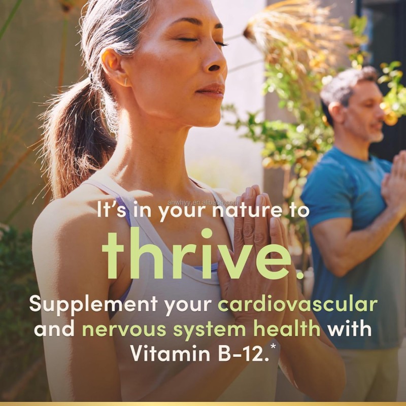 High Vitamin B12 Tablets Support Energy Nutritious OEM Vitamins Supplement Vitamin B12 Tablet