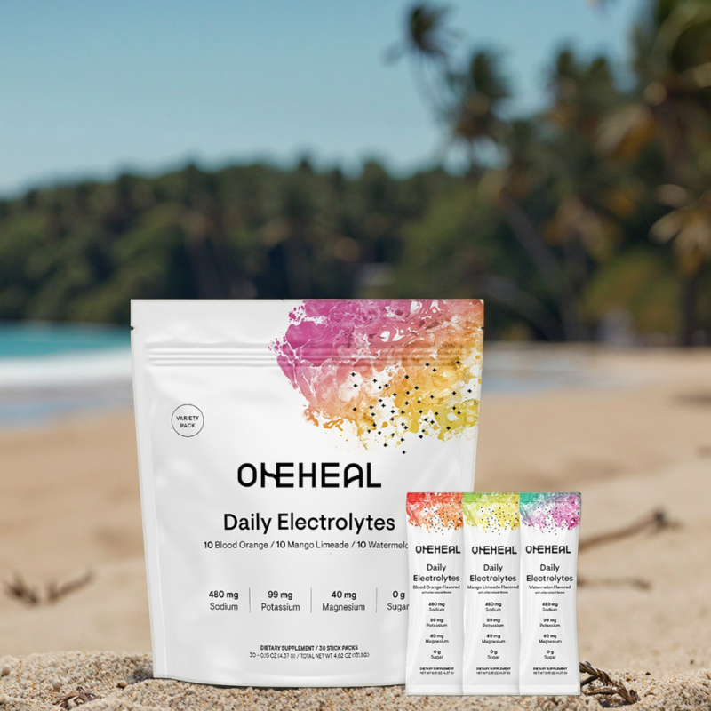 Private Label  Daily Electrolyte Nutrition Drink Powder Certified Naturally Flavored Sport Electrolyte Powder