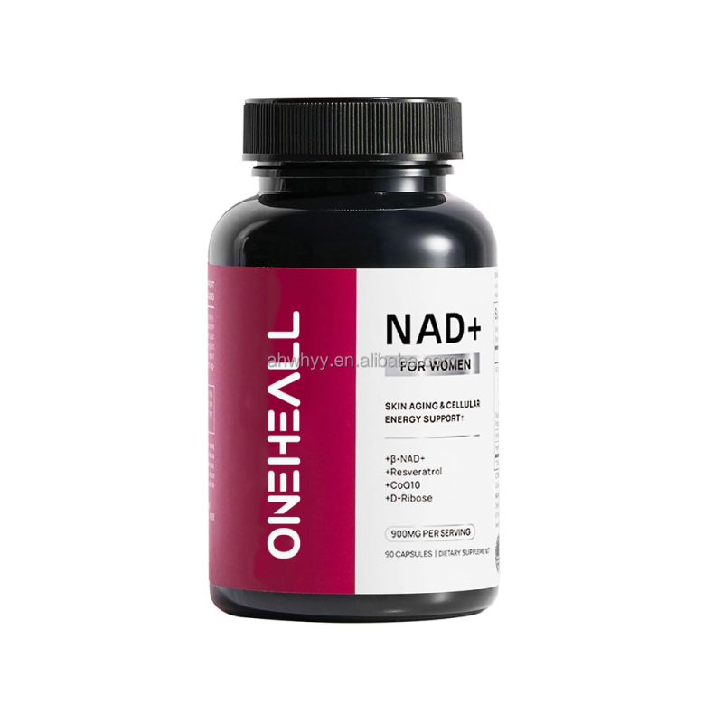 NAD+ Supplement for Women Capsules NAD+ Trans-Resveratrol D-Ribose Promotes Cellular Renewal Skin Health NAD Capsules
