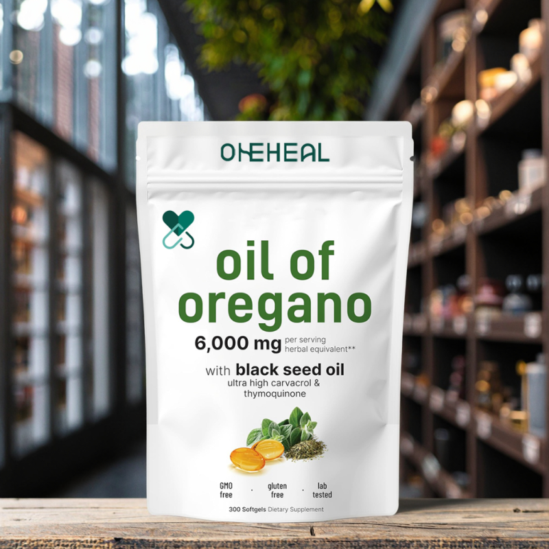 OEM Good Price Oil of Oregano Herbal Supplement Balance Oregano Oil Softgel