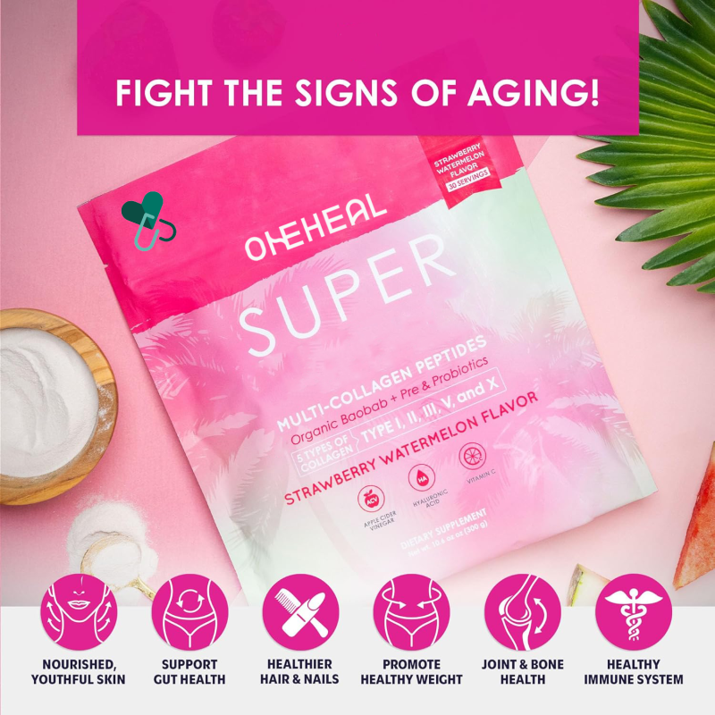 Hot Sale Collagen Powders Hydrolyzed Health Support Multi Collagen Powder