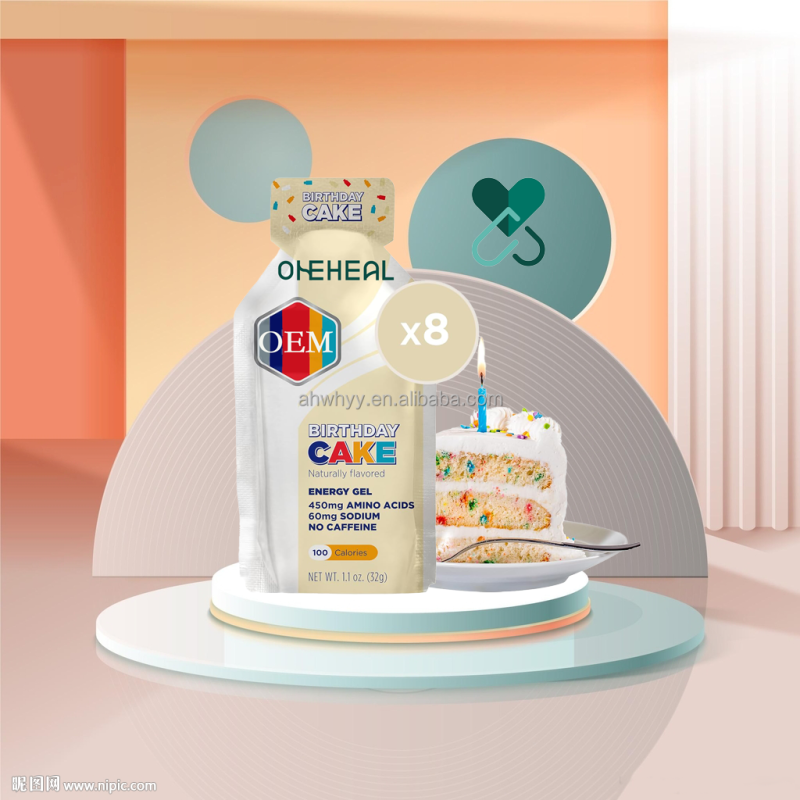 Sports Nutrition Energy Gel Packet Liquid Packaging for Optimal Performance Energy Drink Gel