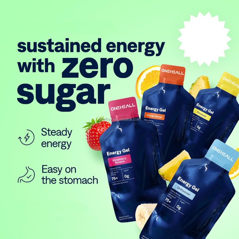 Energy Gels Pre Workout Electrolytes Gel Sugar Free Sports Support Energy Drink Energy Gels Plus
