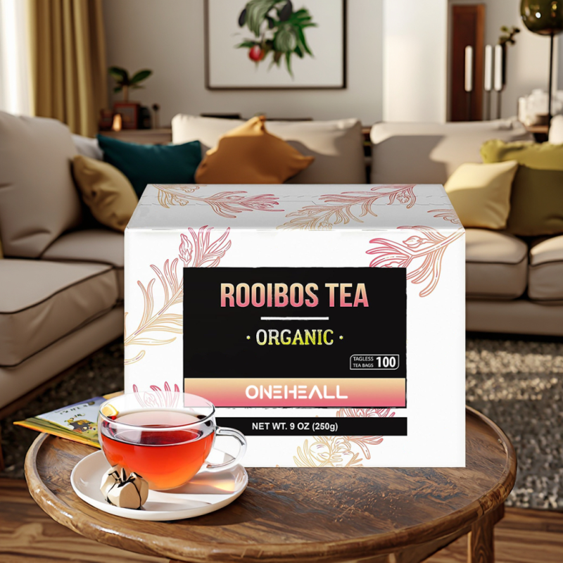 Hot-Selling Caffeine-Free Health Organic Rooibos Red Tea Bags Premium Rooibos Black Tea
