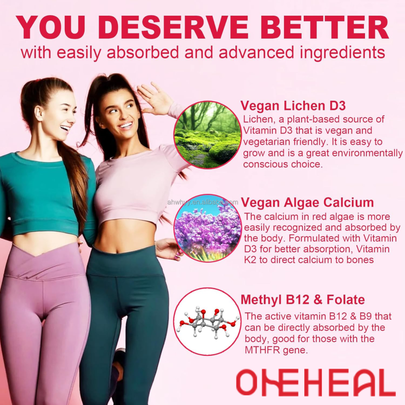 High Quality Sugar-Free Multivitamin Gummies for Women Multivitamins-supplement Health Food Vegan Gummy