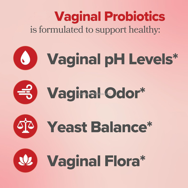 OEM/ODM Probiotics Capsules Uro Vaginal Urovaginal Health Multi Strain Organic Probiotics Capsules