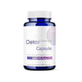 Detox Activated Charcoal Stomach Bloating Gut Movement Supplements Capsules Herbal Supplements Support Detox Cleanse Capsule