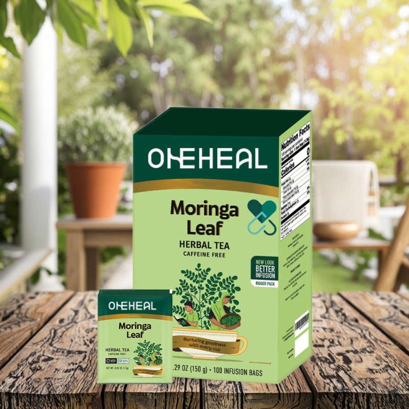 2025 Factory Supply High Quality Moringa Leaf Tea Health Flavored OEM Moringa Leaf for Tea