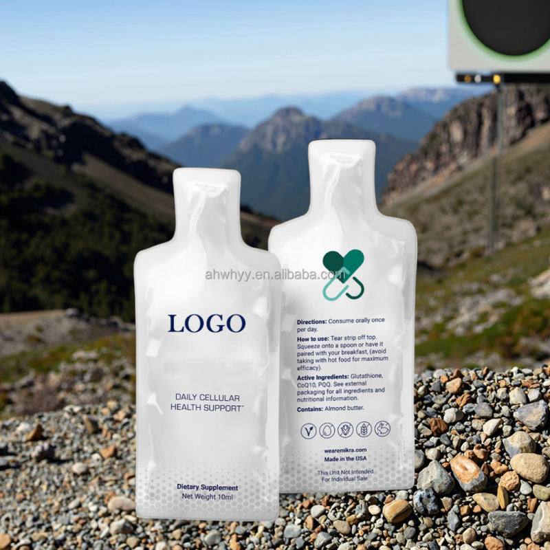 Food Supplements Energy Gel Performance Supplement Antioxidant Nutraceutical Private Label Gel Energy