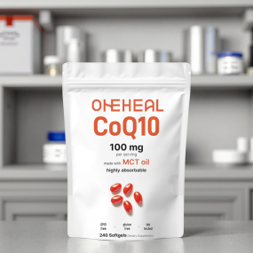 OEM\ODM CoQ10 Softgels Capsule Supplement for Heart Energy Per Serving High Absorption Coenzyme Q10 Softgels