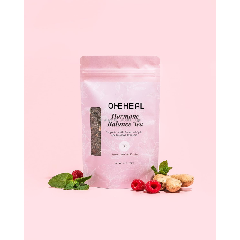 OEM Remedy Restore Spearmint Flavor Herbal Tea Natural Hormone Balance Support for Menstrual Cycle Loose Leaf Health Tea