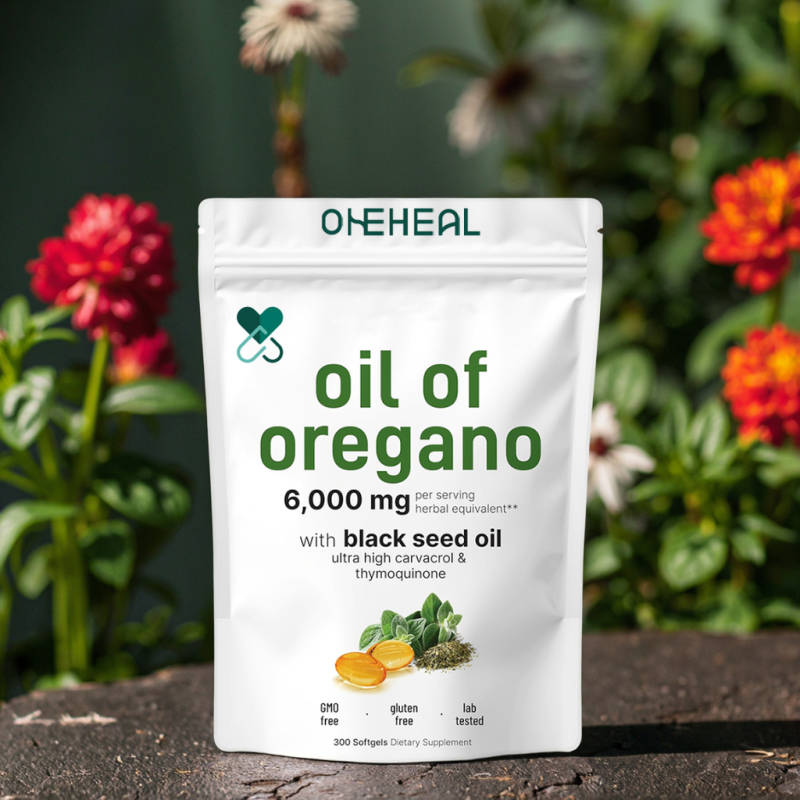 OEM Good Price Oil of Oregano Herbal Supplement Balance Oregano Oil Softgel