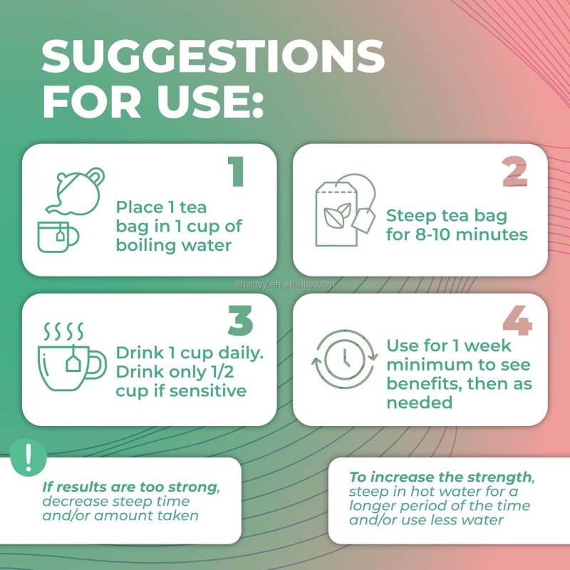 Small Fruit-Flavored Tea Bag Box Cotton Muslin Bags with Drawstring Herbal Supplements Fruit Tea Bags