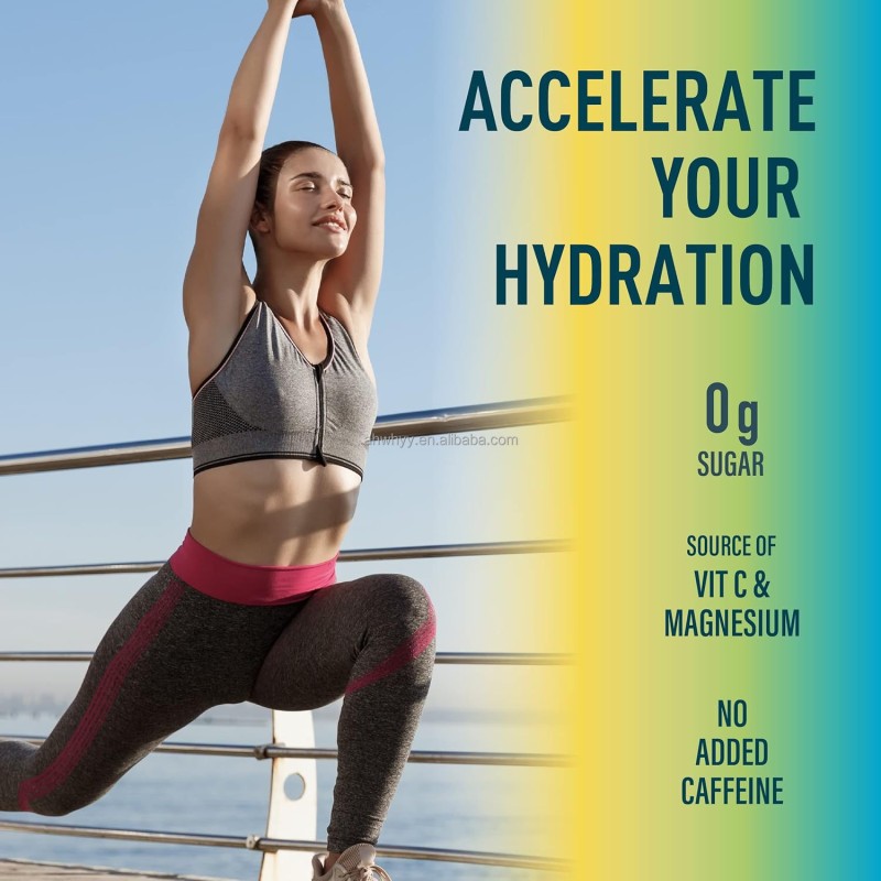 Private Label Electrolytes Drink Mix Powder Sachets Sugar-Free Hydration Replenishment Sports Nutrition Electrolytes Powder