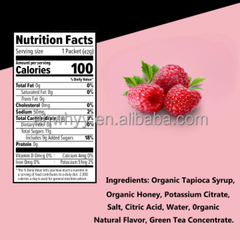 Private Label Sports Nutrition Energy Gel Immunity Supplement Sports Energy Gels