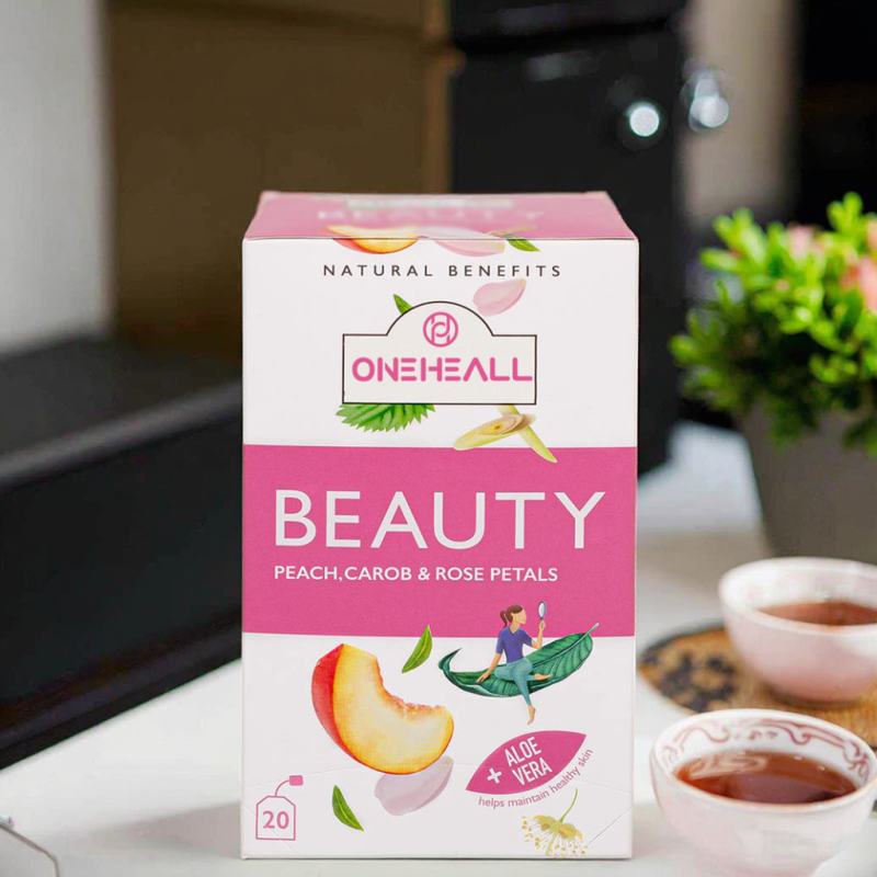 Wholesale Beautifying Tea Decaffeinated Sugar-Free Herbal Tea Peach Beauty and Skin Care Natural Benefits Tea Bag