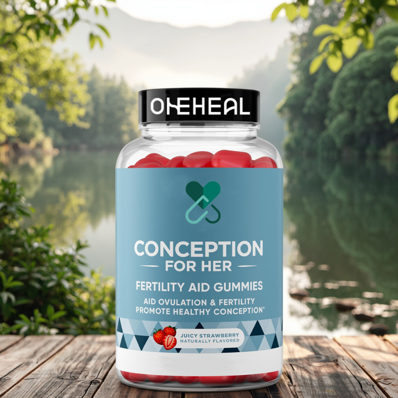 OEM/ODM Natural Fertility Gummies Balance Female Fertility Support Gummies