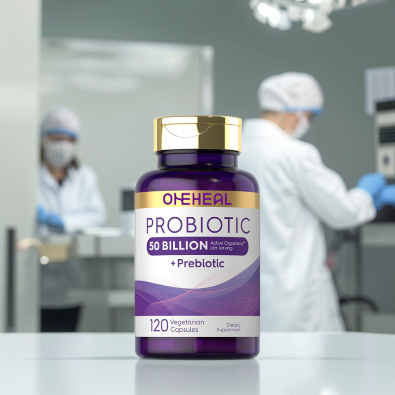 Customized Women Balance Prebiotics Supplement Capsules Organic Probiotics Capsules