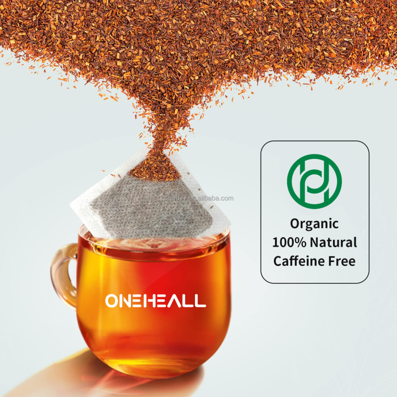 Factory Price Organic Rooibos Tea Bag Naturally Caffeine Free Herbal Tea Organic Nature Tea Bags