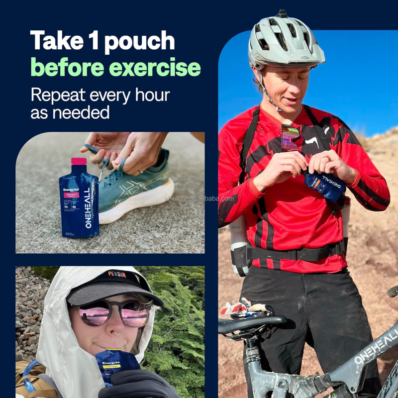 Energy Gels Pre Workout Electrolytes Gel Sugar Free Sports Support Energy Drink Energy Gels Plus