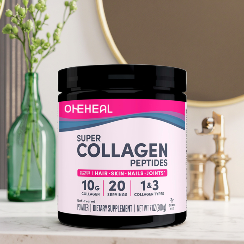 OEM Super Collagen Peptides Powder Healthy Support Joints Hydrolyzed Type Super Collagen Powder