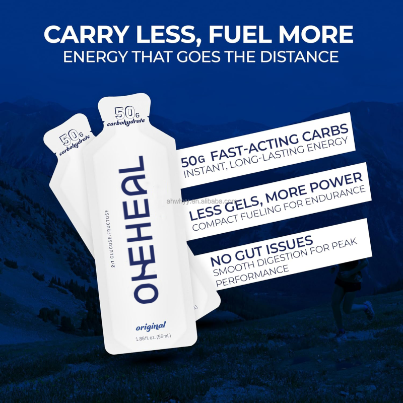 Sports Energy Gels OEM Original High-Carb Energy Gel Carbs Energy Gelling