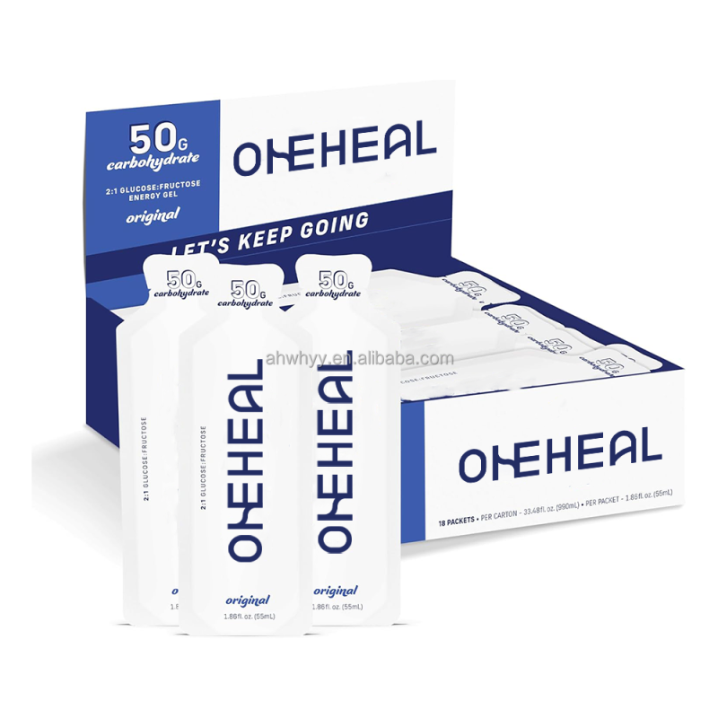 Customized Energy Gel Effective Absorption and Long-lasting Energy for Running or Cycling Energy Gels