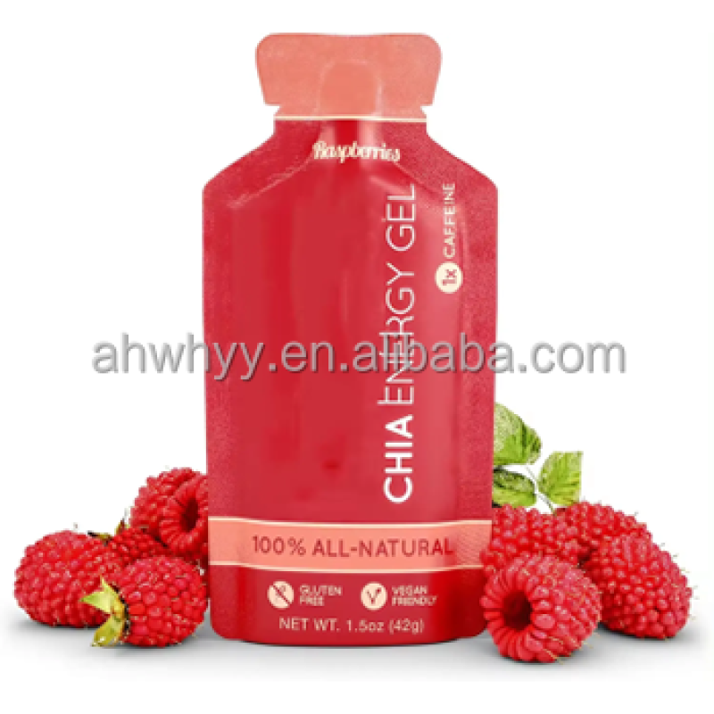 Single Energy Gel Empty for Sports Nutrition with Private Label Sport Energy Gel