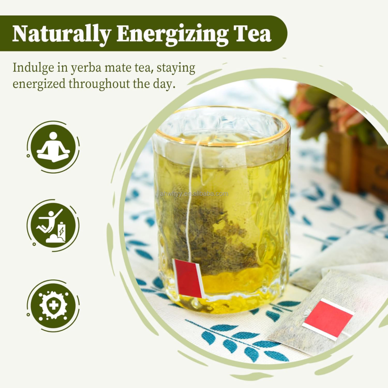 OEM Yerba Mate Tea Bags Rich Antioxidants Nutrients Healthy  Natural Caffeine Supports Energy Focus Yerba Mate Tea