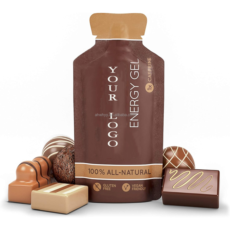 Gotobeauty OEM Foil Pouch for Quick Energy Gel Packaging for Sports Nutrition Energy Gel