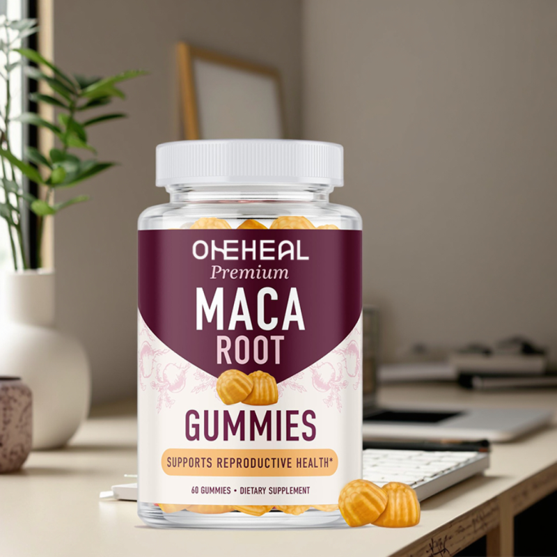 Provide Sugar Free Maca Root Gummies Natural Herbal Supplements Support Hormone Balance Maca Root Gummy