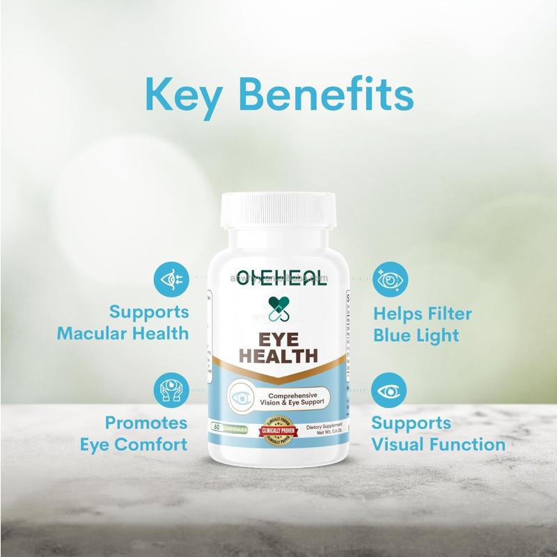 60 Softgels Eye Health Vitamins 25 mg Lutein and Zeaxanthin 60-Day Supply Lutein Softgel