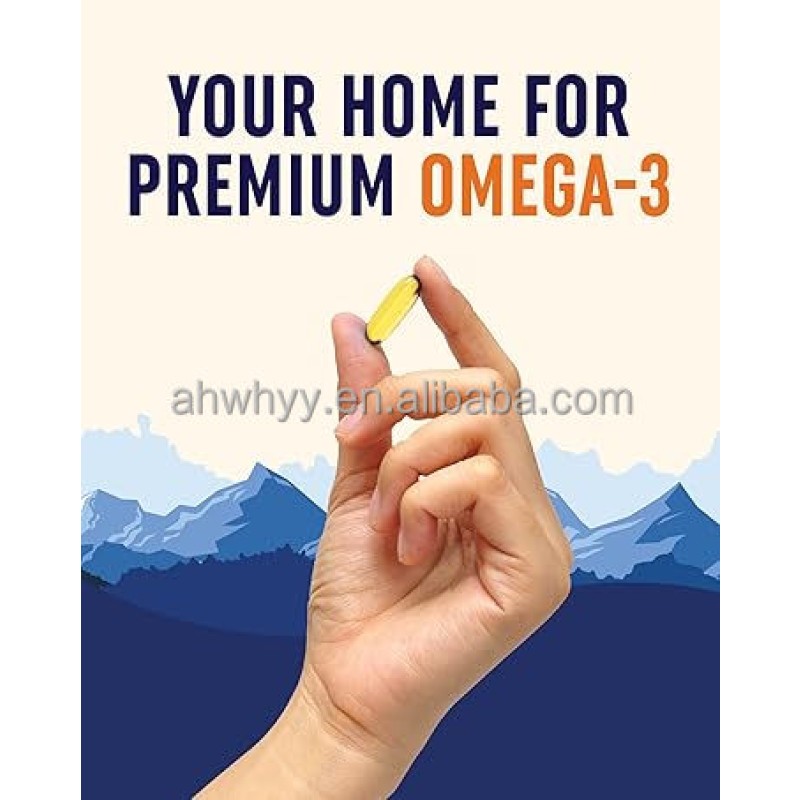 High Quality Omega 3 DHA EPA Fish Oil Softgel Capsules Premium Product Type Fish Oil Softgel