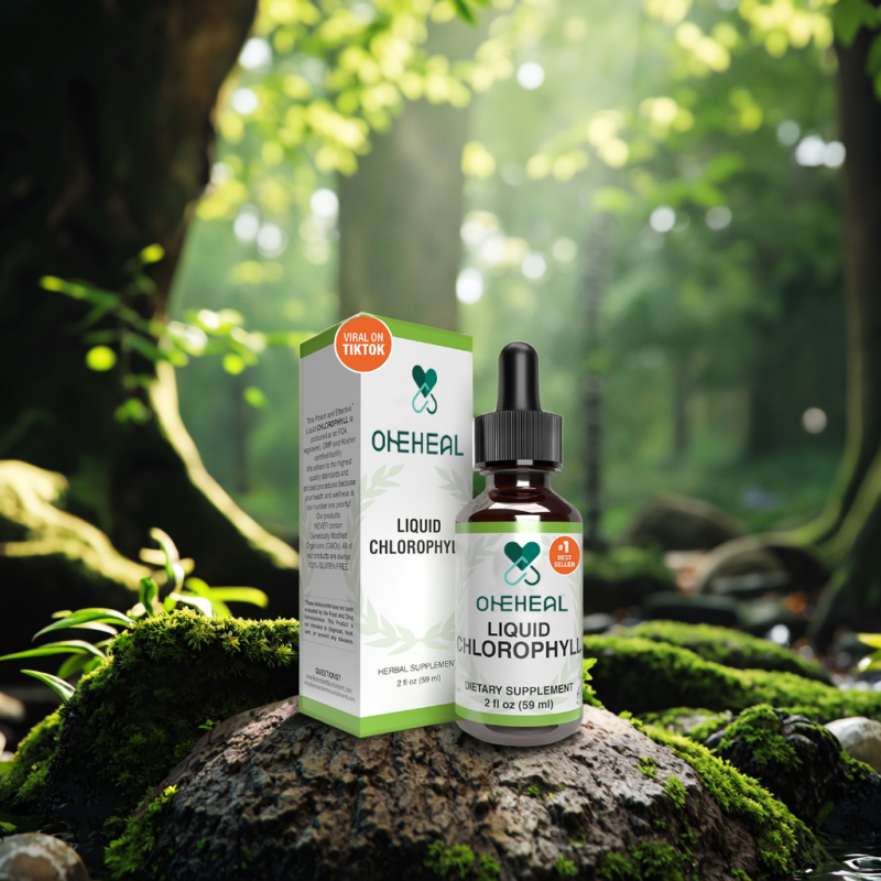 Wholesale Prices Organic Chlorophyll Liquid Drops for Detox Immune Support Chlorophyll Drops