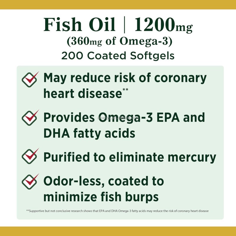 High Quality Omega 3 DHA EPA Fish Oil Softgel Capsules Premium Product Type Fish Oil Softgel