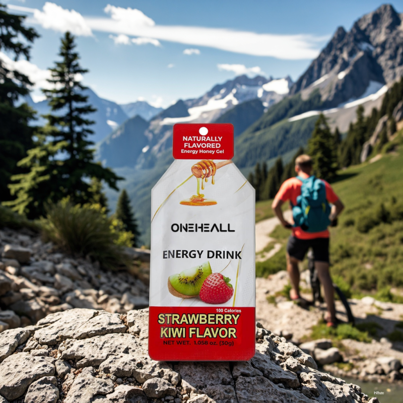 Sports Nutrition Honey  Energy Gel Daily Fitness Natural Energy Boost Customized Flavored Honey Energy Gels