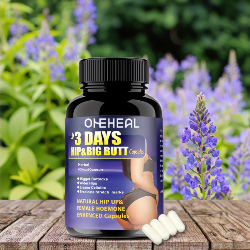 Popular Selling Big Butt Enhanced Capsules Herbal Supplements Adult Women Beauty Product for Big Buttocks Capsules